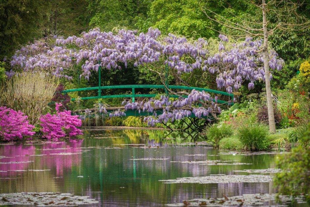 Pont japonais du Jardin Claude Monet à Giverny