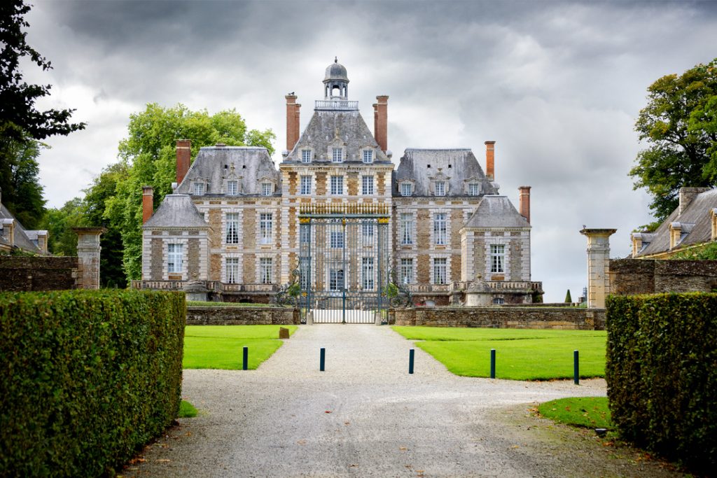 Château de Balleroy à Balleroy-sur-Drôme en Normandie