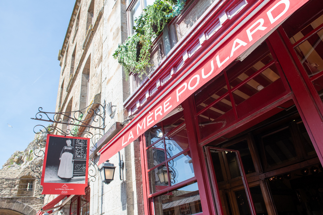 Devanture du célèbre restaurant 