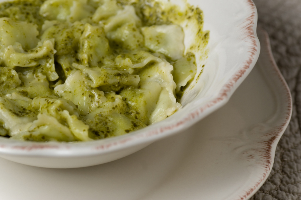 plat de ravioles au picodon, spécialité drômoise